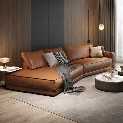 Large Filler Beige Sofas Wood Design Reclining Designer Luxury Couch Lounges Modular Nordic Sofa Perezoso Unique Furniture