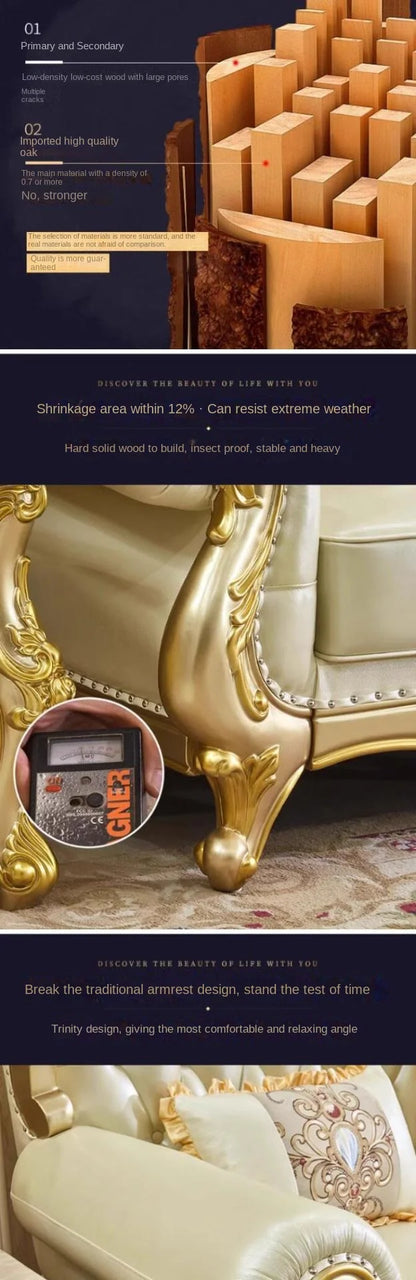 Makeup Support Wood Sofas Golden High Patio Back Design Recliner Salon Lounges Sofas Floor Nordic Lounge Divano Trendy Furniture
