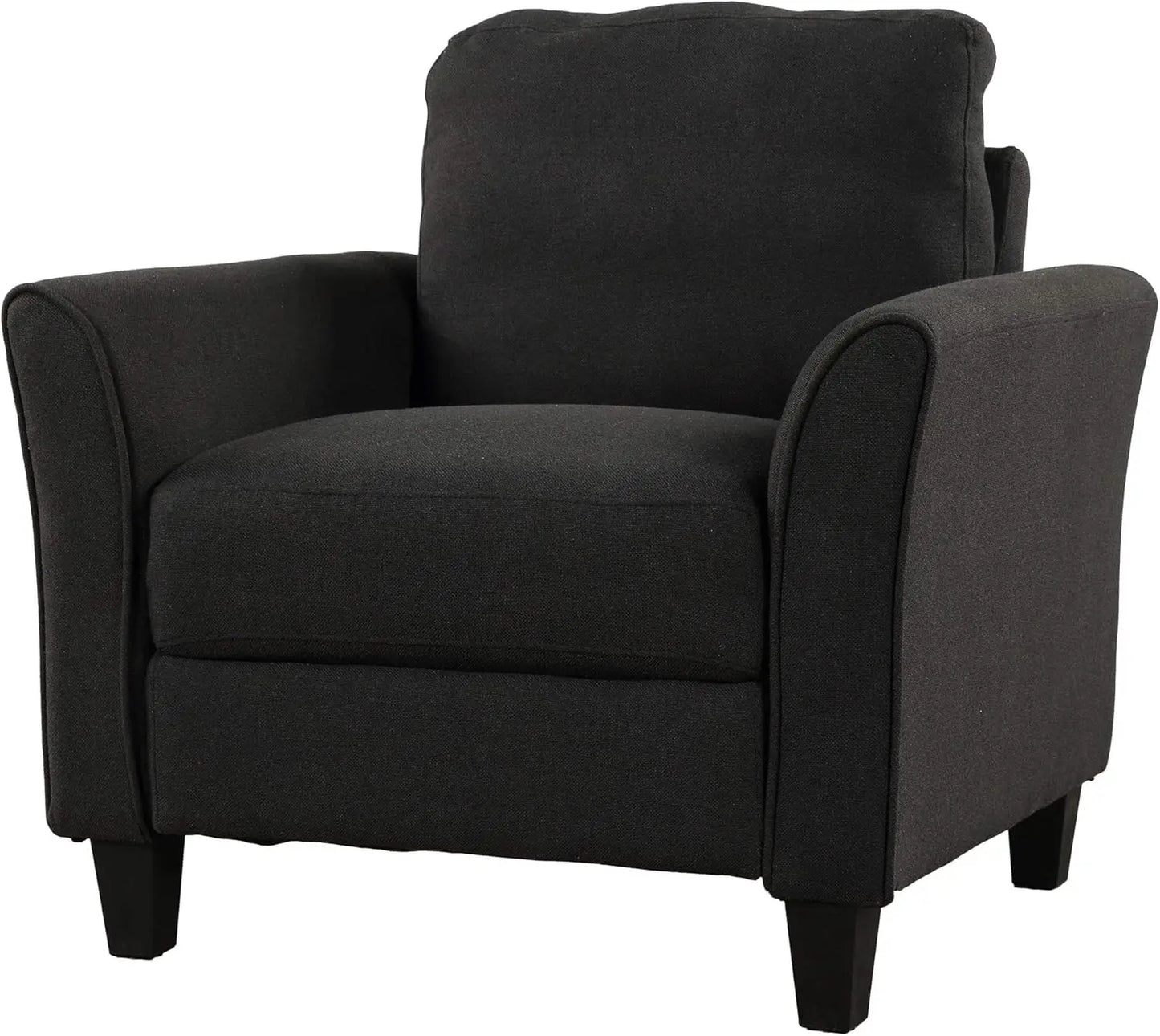 Sectional Sofa Sets, Modern Polyester Blend Sectional Couch Set with Sofa, Loveseat and Armchair, Living Room Furniture Sets