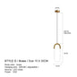 Nordic Luxury LED Chandelier Dining Room Kitchen Fixtures Decor Restaurant Pendant Lights Bedroom Bar Black Gold Hanging Lamp