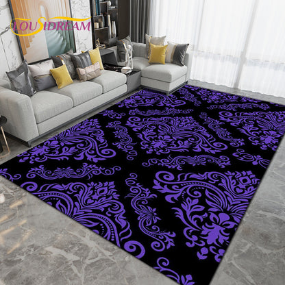 Persia Bohemia Nordic  Area Rug Large,Carpet Rug for Living Room Bedroom Sofa Doormat Decoration,kids Play Non-slip Floor Mat 3D