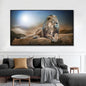 Large Size Lion Leopard Animals Posters African Elephant Tiger Wall Picture Canvas Painting One Piece Home Decoration No Frame