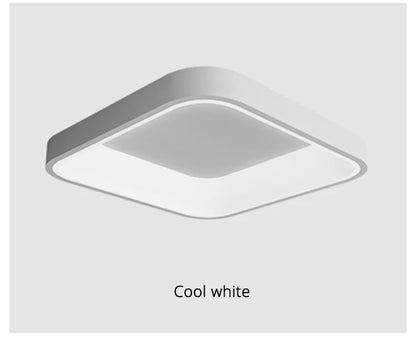 White Grey Modern led Ceiling Lights For Living Room Bedroom Dining Room dimmable Lamp indoor round sqaure Fixtures Lustres