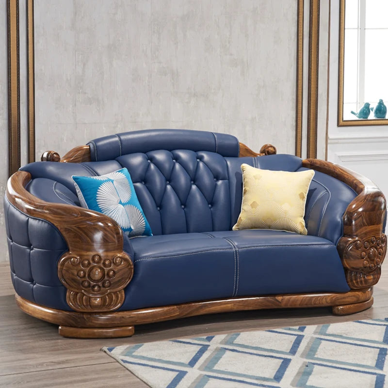 Classic Double Sofa Game Apartment Cushion Corner Elegant Sofa Relaxing Couples Luxury Divani Da Soggiorno Home Decoration