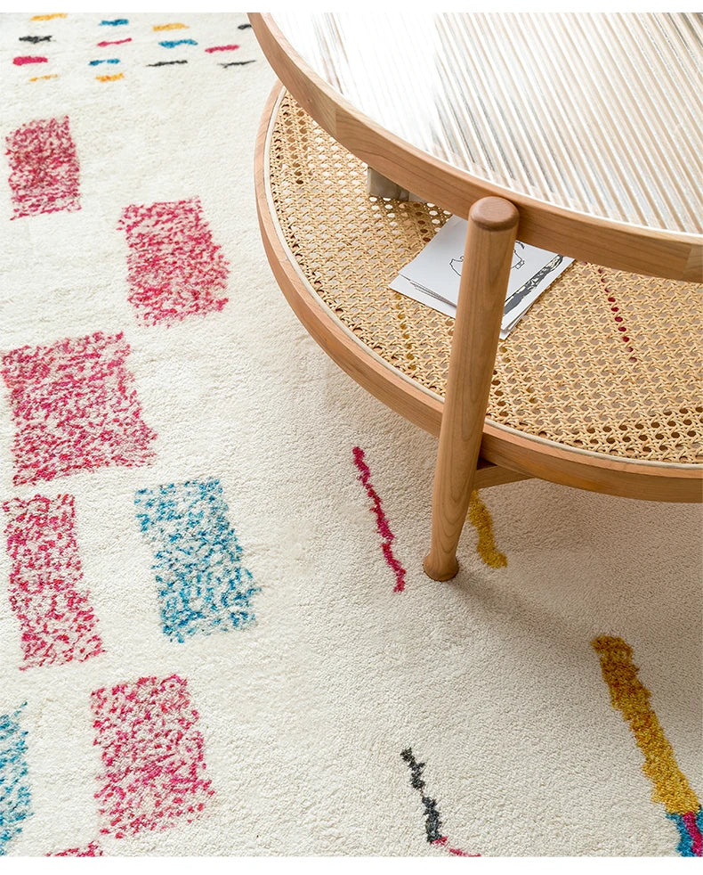 Carpet for Living Room Ethnic Style Large Area Fluffy Children Bedroom Rug Home Decoration Cloakroom Plush Mat ковер Tapete 러그