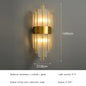 LED Luxury Crystal Wall Lamps For Living Room Hall Foyer Hotel Indoor Home Art Decor Wall Sconces Gold Bedside Lights Wall Light