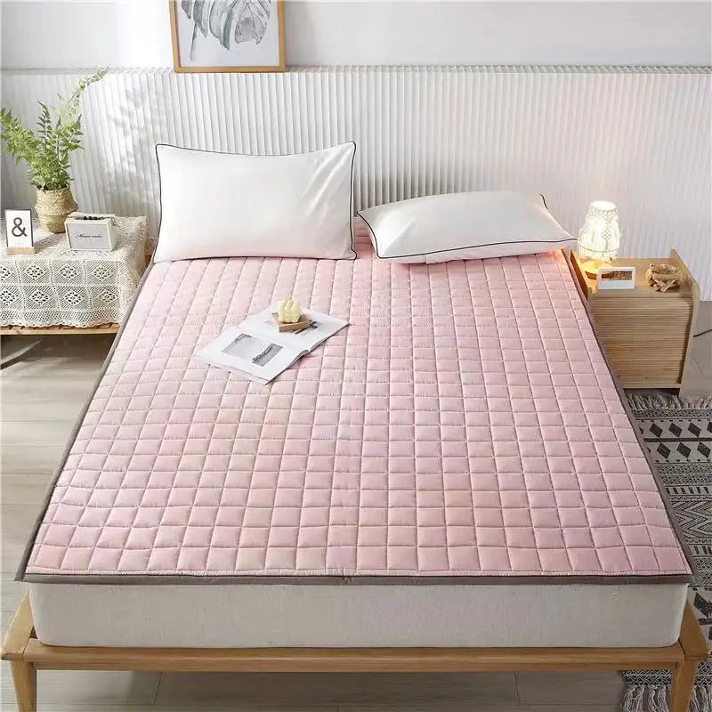 Ultra-soft foldable Cotton Mattress, Breathable Anti Tatami Mat, Student Dormitory, Single, Double, King Size Bed, Household