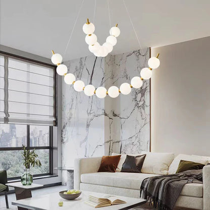 Modern home decor led lights pendant light lamps forstaircase Chandeliers for living room hanging light indoor lighting