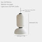 Wabi Sabi Style Rice Paper Chandeliers Japan Style Hanging Light for Ceiling Living Room LED Room Decor Lustre Pendant Lights