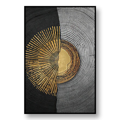 Abstract Annual Ring Decoration Mural Light Luxury Minimalist Style Poster BedRoom Wall Art Canvas Painting Home Decor Aesthetic