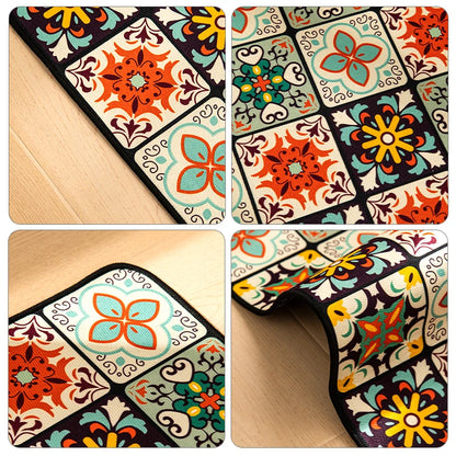 Kitchen Floor Mat Bedroom Living Room Long Bedside Area Rug Hallway Soft Washable Carpet Anti Slip Bathroom Entrance Doormat