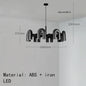 Cirkus scandinavian pendant light LED U-shaped tube chandelier Simple creative lamp Living Room Decoration restaurant lights