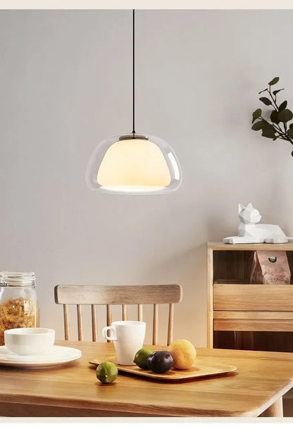 Lustre Glass Hanging Lamps Modern Luxury Home Decor Pendant Light Bedroom Living Room Kitchen Dining Table Cafe Suspend Fixture