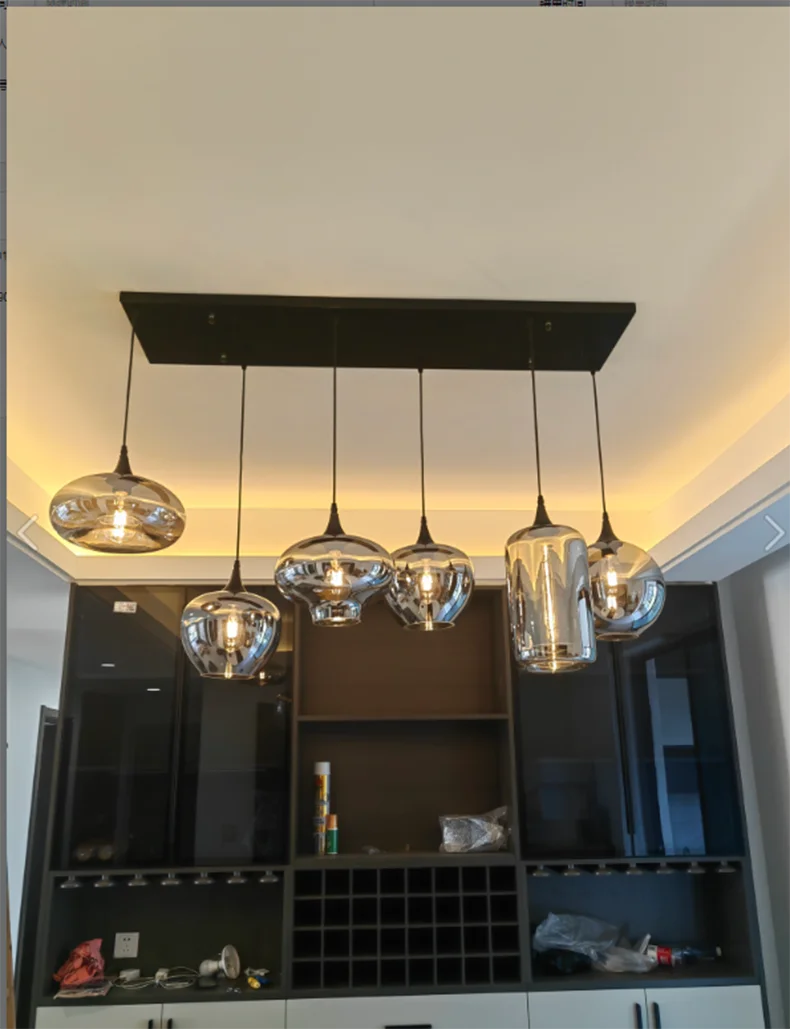 Modern home decor led lights pendant light lamps for living room Chandeliers for bedroomroom hanging light indoor lighting
