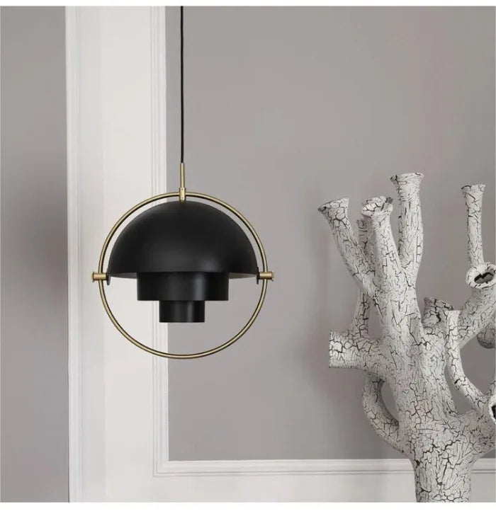 Modern Creative Pendant Light Gubi Chandelier for Restaurant Living Room Loft Iron Hanging Lamp Home Decor LED Lighting Fixtures