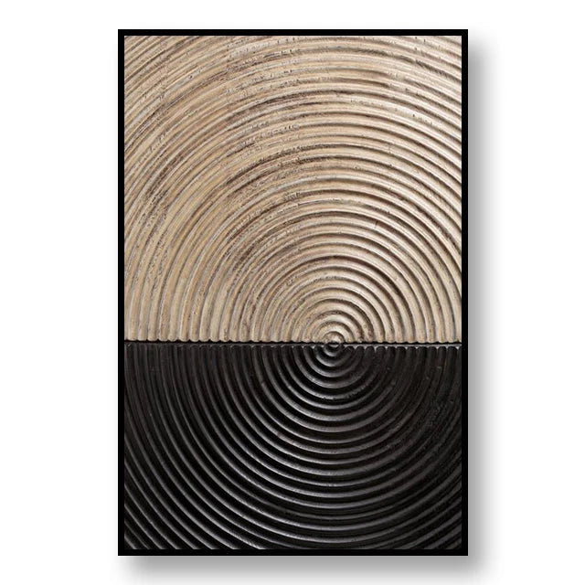 Abstract Annual Ring Decoration Mural Light Luxury Minimalist Style Poster BedRoom Wall Art Canvas Painting Home Decor Aesthetic