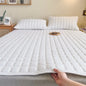Green Tea Mattress Topper Cooling Pad Ultra-Soft and Breathable Bed Mattress Cover with Deep Pocket Foldable Tatami Floor 매트리스