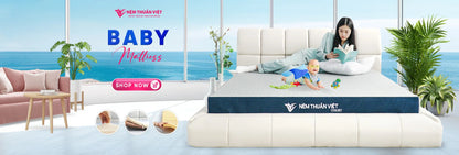 King Size Skin-Friendly Eco Friendly Massage Hybrid Natural Latex With Memory Foam Mattress Elastic Hotels Factory in VietNam