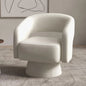 Swivel Barrel Chair, Set of 2 Velvet Accent Armchair 360 Degree Swivel Club Chair for Living Room Bedroom Reception Room, Beige