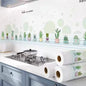 Kitchen Stove Oil-proof Sticker Waterproof High Temperature Resistant Wallpapers Kitchen Decoration Self Adhesive Contact Paper