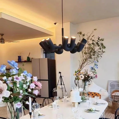 Cirkus scandinavian pendant light LED U-shaped tube chandelier Simple creative lamp Living Room Decoration restaurant lights