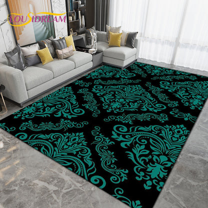 Persia Bohemia Nordic  Area Rug Large,Carpet Rug for Living Room Bedroom Sofa Doormat Decoration,kids Play Non-slip Floor Mat 3D