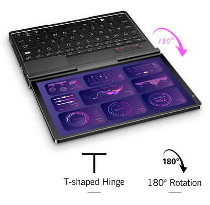 New 2025 version In stock! Original GPD Pocket 4 8.8-inch AMD AI 9 HX 370 64GB RAM 2TB NVMe Mini Laptop Computer for business