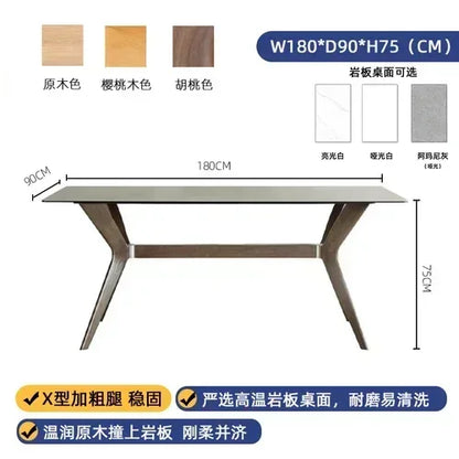 Wood Table China Mesas De Cristal Luxury Modern Dinner Dining Table Set Restaurant Center Mesa Plegable Garden Furniture Sets