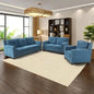 Cars Sofa for Living Room Set 3 Piece Modern Decor Loveseat Set with Arms and Nailhead,Includes Couch and A