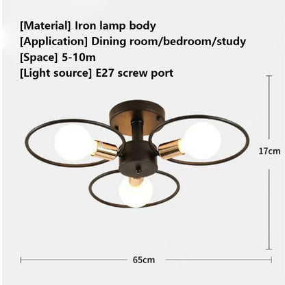 Modern LED Chandelier for Living Dinning Room Bedroom Light Color Changeable Ceiling Chandeliers Lamp
