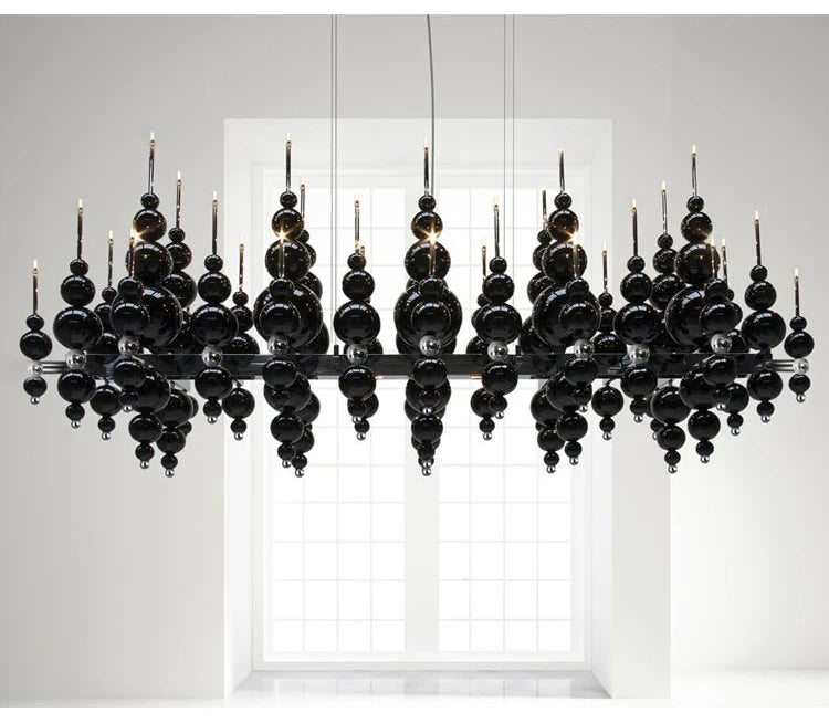Hotel Restaurant Shop Luxury Ceiling Pendant Lamp Modern Art Deco Metal Chandelier Living Room Ceiling Light Fixture Room Decor