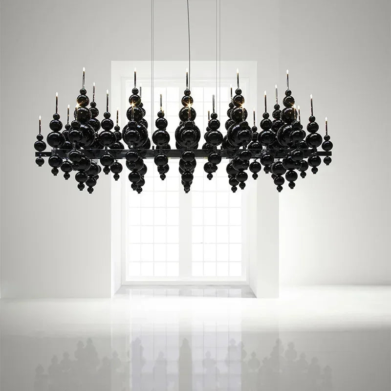 Hotel Restaurant Shop Luxury Ceiling Pendant Lamp Modern Art Deco Metal Chandelier Living Room Ceiling Light Fixture Room Decor