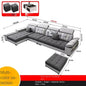 Gray Large Wood Sofas Filler Waterproof Design Lazy Lounges Puffs Couch Salon Recliner Luxury Canape Salon Furniture Home