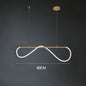 Post-Modern Restaurant Notes Long Hose Lamp Creative Bar Cafe Shop Art Front Desk Designer Chandeliers