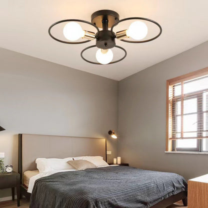 Modern LED Chandelier for Living Dinning Room Bedroom Light Color Changeable Ceiling Chandeliers Lamp