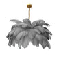 Feather Chandelier Ceiling Lamp LED Pendant Light Nordic Home Decor Lustre Modern Chandelier Pendant Light for Living Room