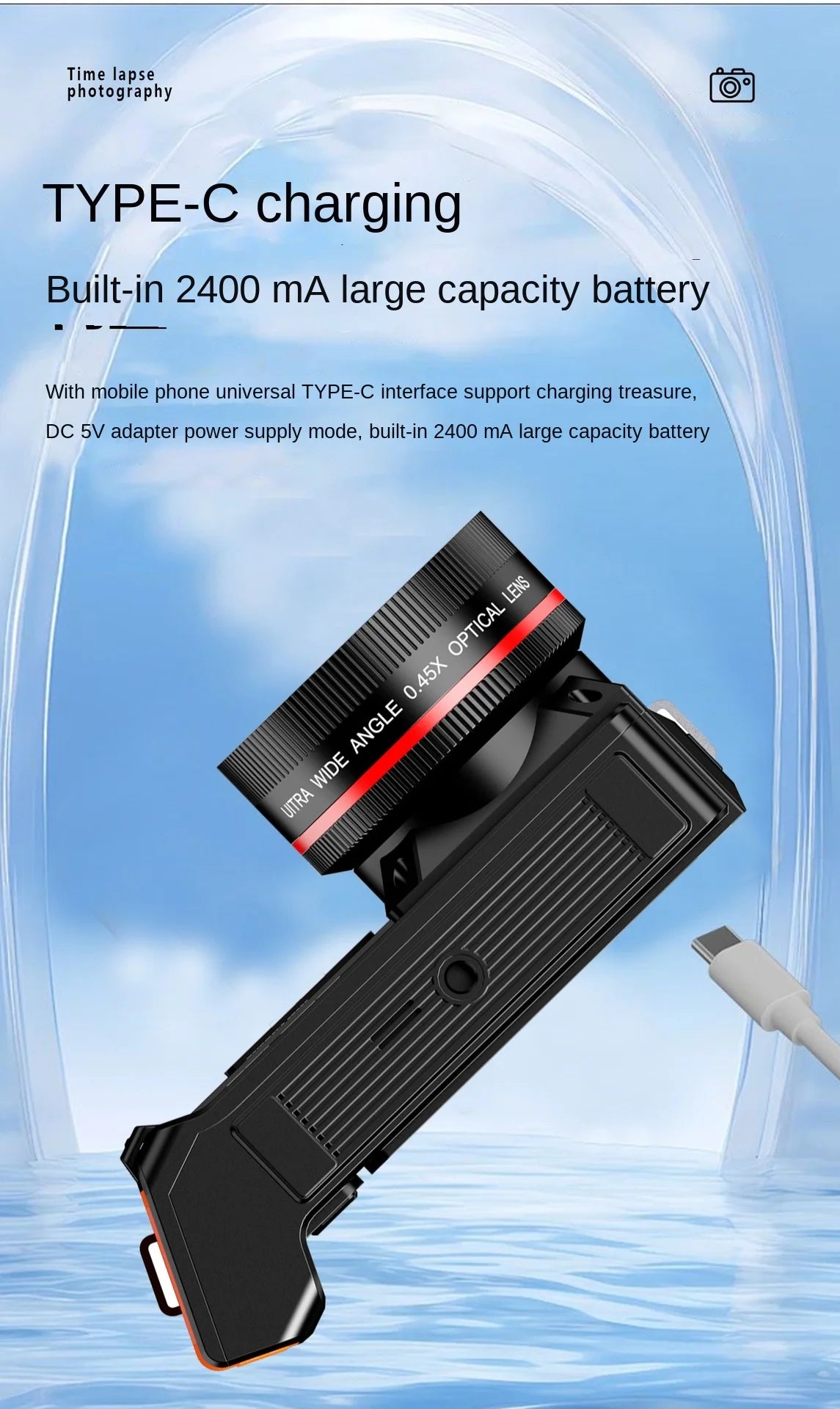 D100 4K HD 70 Million DSLR Digital Camera Recording Function, Supports WIFI, Night Camera Function, Autofocus Digital Camera