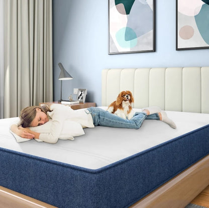 Best Orthopedic Gel Memory Foam Latex Mattress Comfortable Sleep for King Queen Sizes Waterproof Fabric Bedroom Hospital Villa