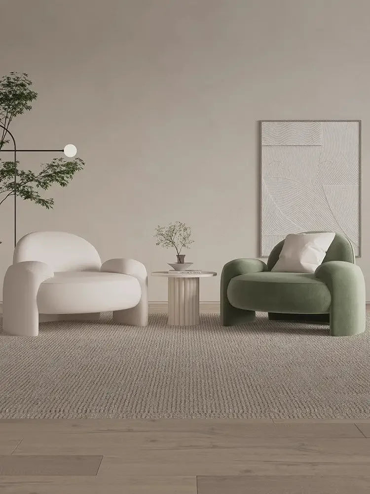 Living Room Single Sofa Balcony Leisure Chair Bedroom Sofa Chair Business Office Reception Hall Negotiation Sofas Chairs