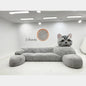 Cat-shaped cartoon animal sofa living room creative size apartment fabric plush sofa
