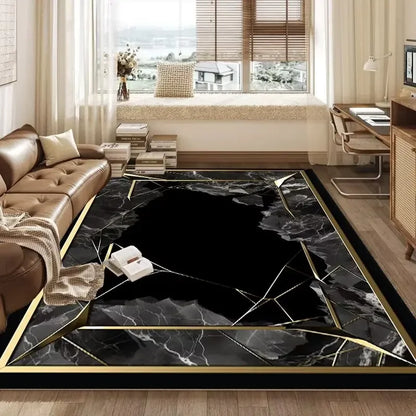 Retro Versace Style CARPET FOR LIVE ROOM Non-slip Bedroom Soft Large Rug Hall Decoration Washable Floor Mats Customizable Ковер
