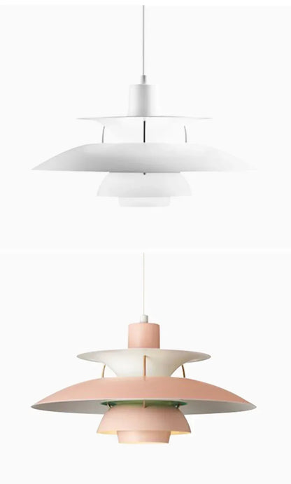 Danish Design Pendant Lights Colorful Umbrella Led Hanging Lamp Living Room Lustre Kitchen Chandeliers Droplight