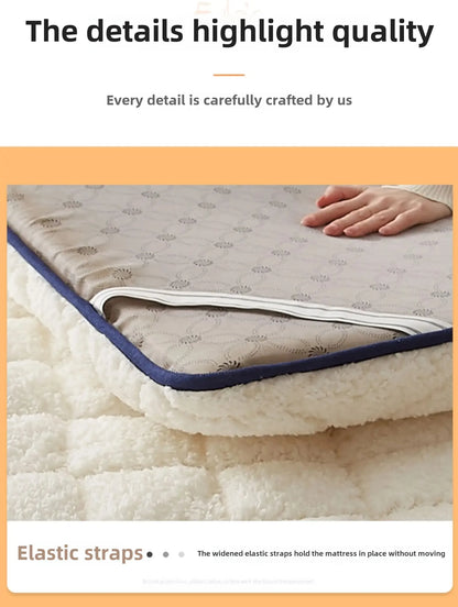 Comfortable Armchair Bed with Tatami Mattress Inflatable Sleeping Mat Single Futon Bed Home or Use