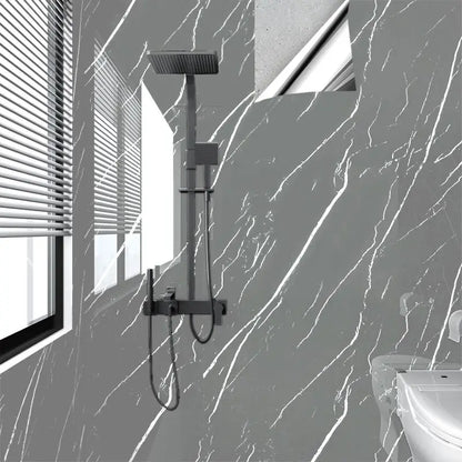 Foil Marble Self Adhesive Waterproof Wallpaper for Bathroom Wall Deocr Kitchen Oil Peoof High Temperature Resistance Stickers