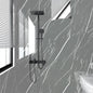 Foil Marble Self Adhesive Waterproof Wallpaper for Bathroom Wall Deocr Kitchen Oil Peoof High Temperature Resistance Stickers