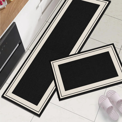 Long Area Retro Diatomite Kitche Floor Mat Waterproof Kitchen Rug For Living Room Hallway Bathroom Mats Doormat Washable