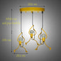 Pendant Lights Nordic Little Iron Man Hanging Lamp Retro Loft Lighting for Children's Room Kitchen Restaurant Coffee Bar Home