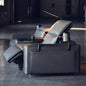 Modern Multifunctional Electric Recliner Sofa Home Theater Video Room Genuine Leather Fabric Wood for Living Video Hall
