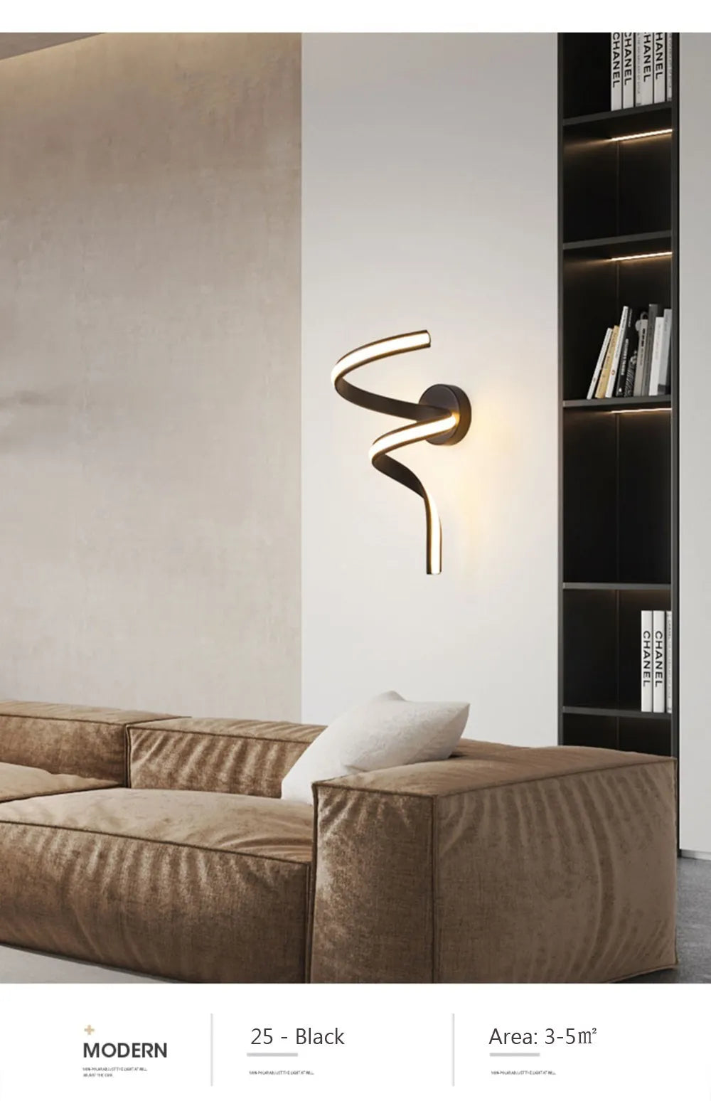 Modern Minimalist LED Wall Lamp Home Indoor Decor wall Sconce For Living Room Bedroom Bedside Lustres Backgroud Light Decoration