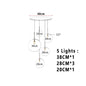 Nordic Lava Loft LED Pendant Light Modern Light PVC Lighting Living Room Indoor Decor Home Fixtures Kitchen Hanging Pendant Lamp